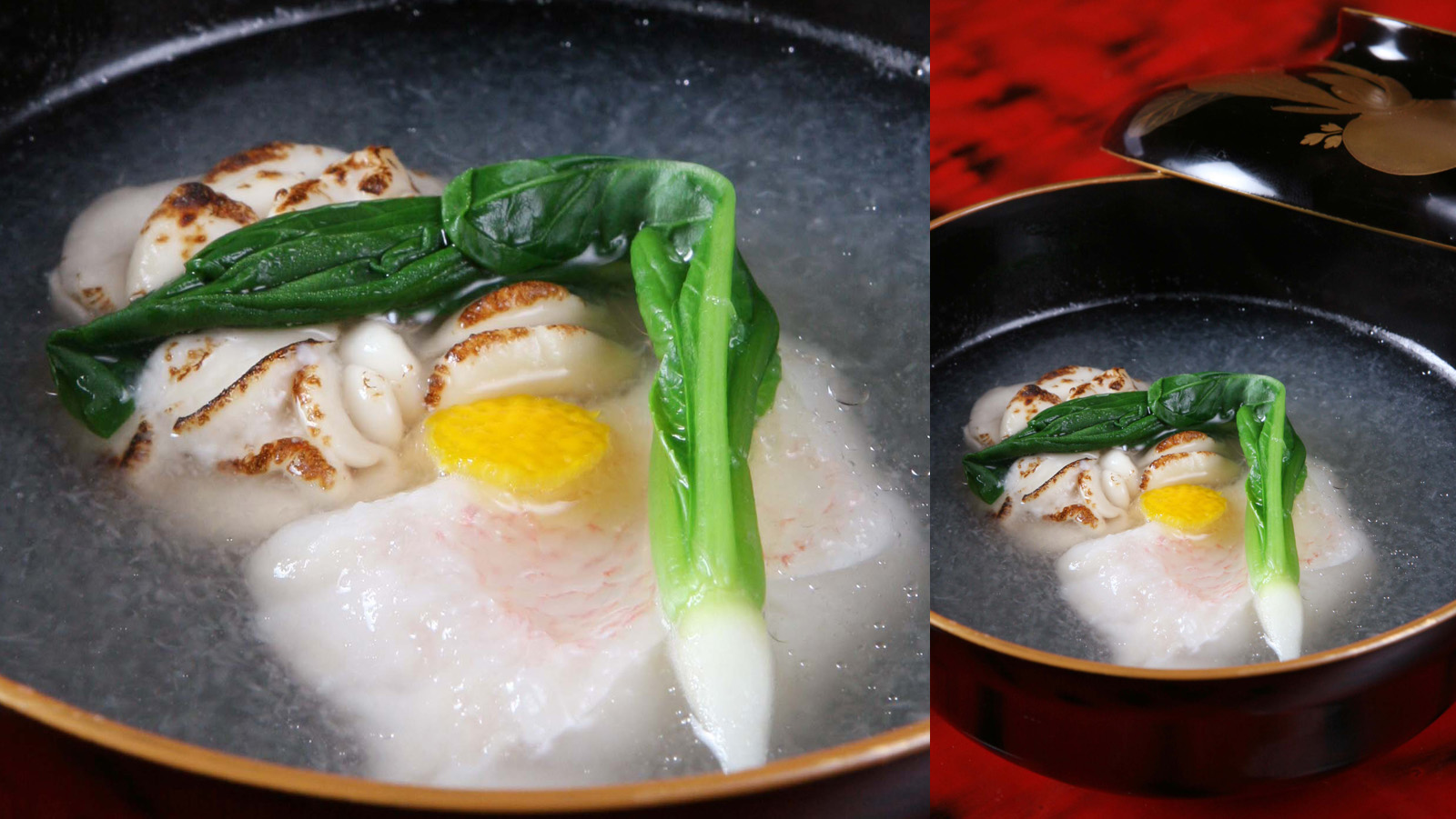 【椀物】雲子、甘鯛、蕪みぞれ汁