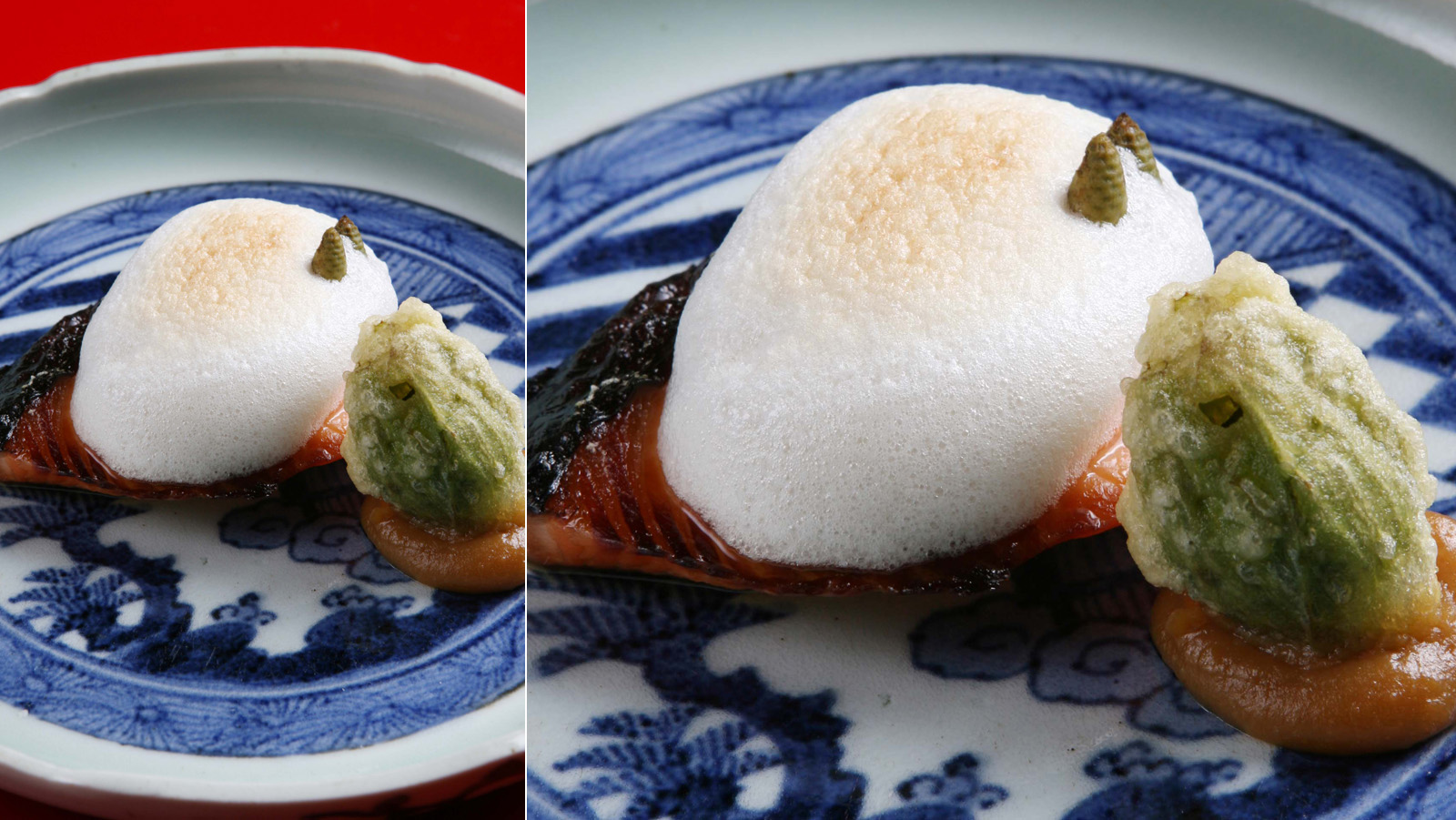 【焼物】鱒の遠山西京焼、蕗の薹の田楽